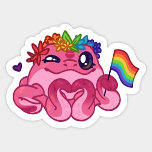 Pride Pretzel Sticker